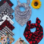 روسری میکس طرحدار نخی