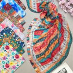 روسری طرحدار زنانه