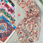 روسری میکس نخی طرحدار مادام بلا