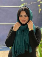 شال موهر وارداتی تک رنگ مادام بلا