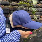 کلاه تک رنگ دخترونه کتان