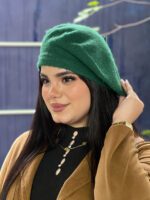 کلاه بافت ریز تک رنگ مادام بلا رشت