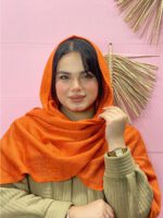 شال بافت ساده زنانه پاییزه مادام بلا
