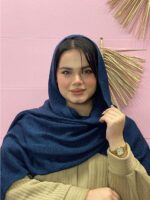 شال بافت ساده زنانه پاییزه مادام بلا
