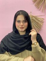 شال بافت ساده زنانه پاییزه مادام بلا