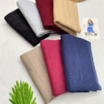 شال تک رنگ ساده مخمل