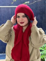 شال و کلاه بافت فرانسوی مادام بلا