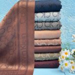 شال مارک زنانه ژاکارد مادام بلا