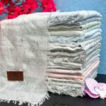 شال نخی آبرنگی مادام بلا