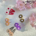 سنجاق بافت گل دخترونه