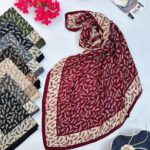 روسری حریر رنگی مادام بلا
