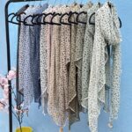 شال پلنگی مدل ماهی