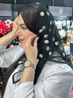 روسری مینی اسکارف بابونه مادام بلا