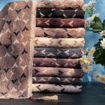 شال نخی پلیسه طرحدار عیدانه مادام بلا