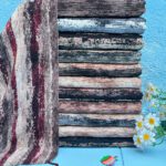 شال پلیسه نخی مادام بلا