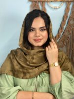 شال نخی بهاره آبرنگی دخترانه مادام بلا