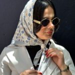 مینی اسکارف گلدار مادام بلا