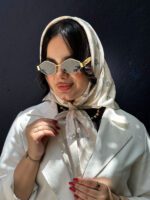 مینی اسکارف گلدار مادام بلا