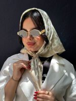 مینی اسکارف گلدار مادام بلا