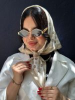 مینی اسکارف گلدار مادام بلا