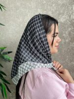 مینی اسکارف نخی میکس طرحدار دخترونه مادام بلا