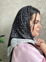 مینی اسکارف نخی میکس طرحدار دخترونه مادام بلا