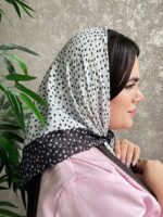 مینی اسکارف نخی میکس طرحدار دخترونه مادام بلا