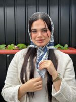 مینی اسکارف میکس نخی