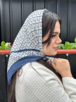 مینی اسکارف میکس نخی