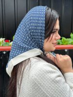مینی اسکارف میکس نخی