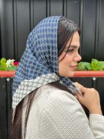 مینی اسکارف میکس نخی