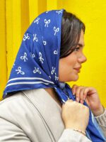 مینی اسکارف پاپیون رنگی