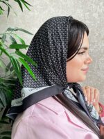 مینی اسکارف نخی میکس طرحدار دخترونه مادام بلا