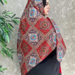 روسری آبرنگی نخی مادام بلا