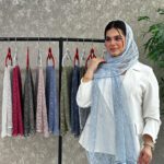 شال تور مارک حریر