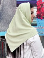 روسری تک رنگ نخی اسلپ مادام بلا