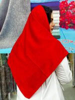 روسری تک رنگ نخی اسلپ مادام بلا