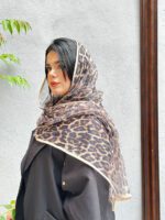 شال توری پلنگی مادام بلا