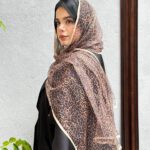 شال توری پلنگی مادام بلا