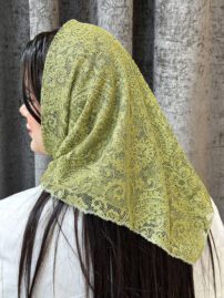 مینی اسکارف دخترونه دانتل گیپور