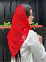 روسری سه گوش ترمه مادام بلا