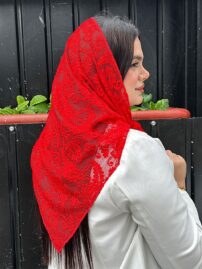 روسری سه گوش ترمه مادام بلا