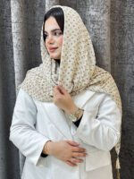 شال نخی پلیسه طرحدار