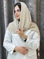 شال نخی پلیسه طرحدار
