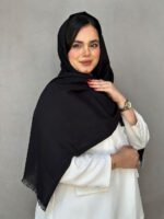 شال نخی سیرنگ تک رنگ