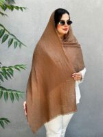 شال پلیسه نخی