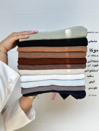شال پلیسه نخی
