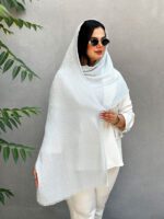 شال پلیسه نخی
