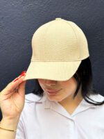 کلاه کتان ساده مادام بلا رشت
