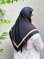 روسری میکس سرمه ای مادام بلا رشت